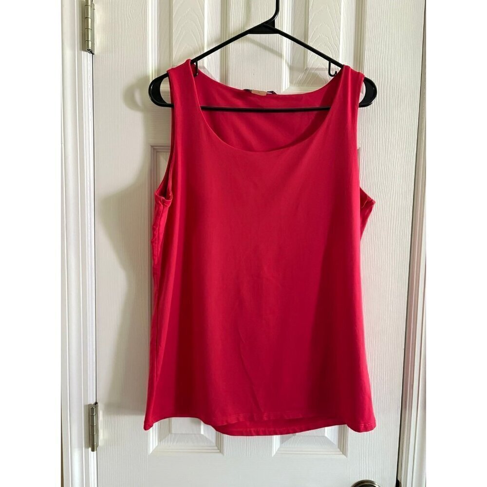 Red Tank Top Peter Nygard